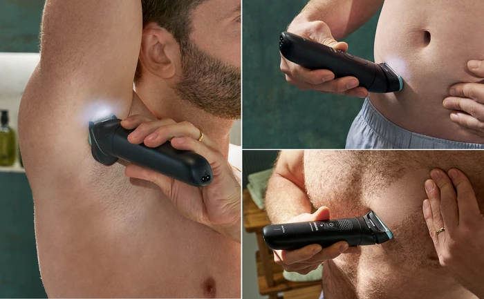 Thumbnail 8 de Philips Series 7000 BG7470/15 Bodygroomer – präzises Trimmen mit Hautschutz und flexibler Konturfolgen