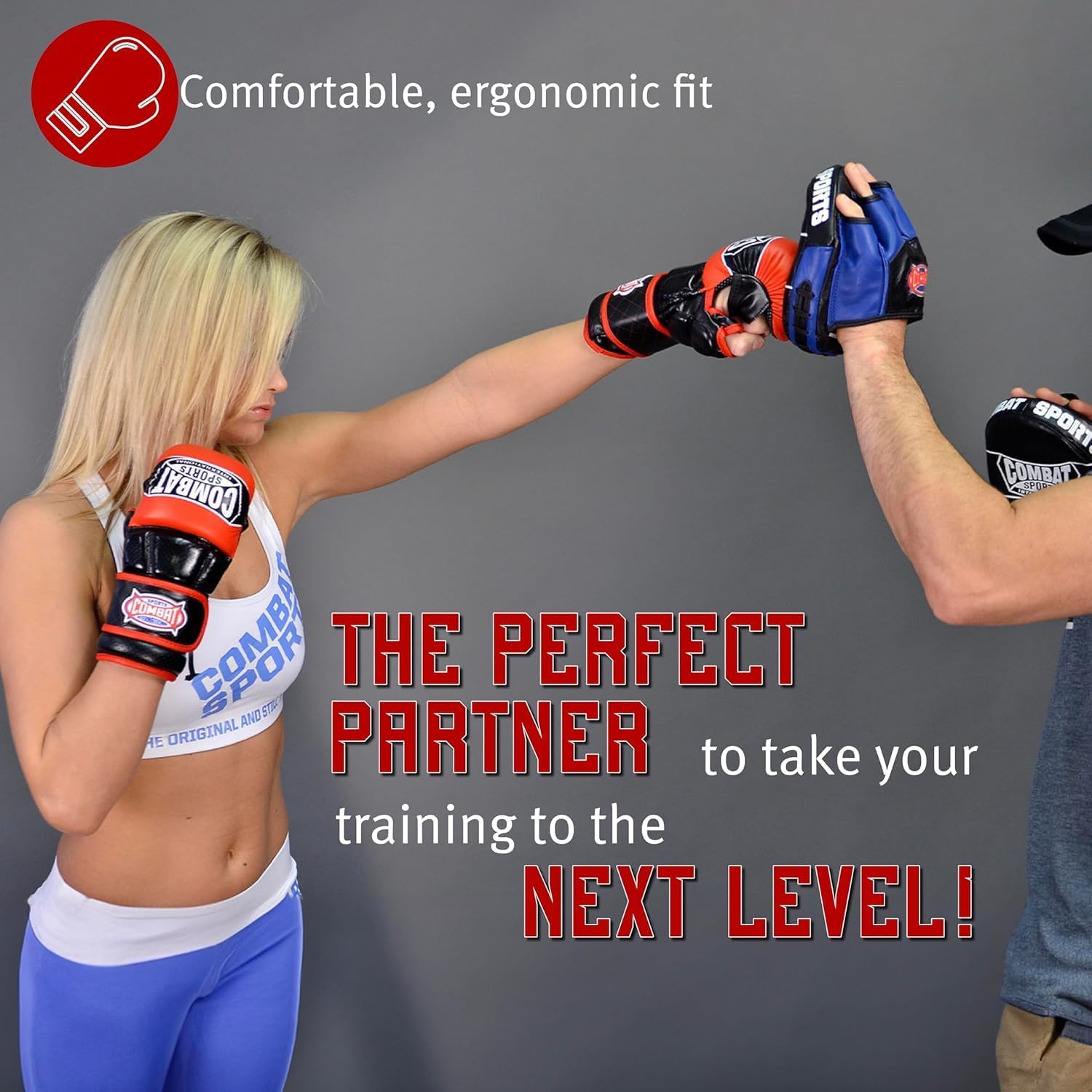 Detalle de Combat Sports Max Strike MMA Training Gloves