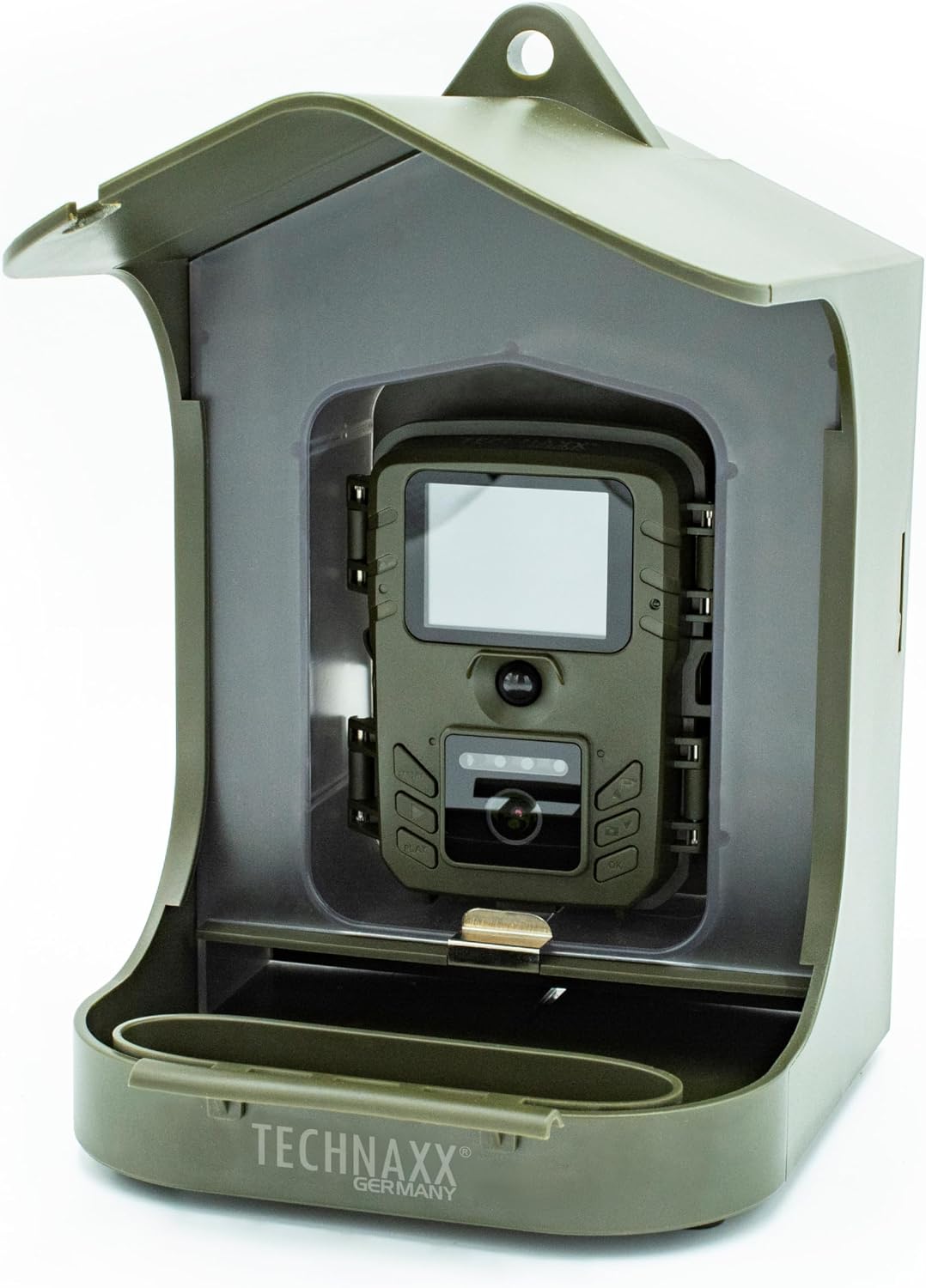 Detalle de Technaxx TX-165 fågelmatare med Full HD-kamera, 100° vidvinkel och nattsyn