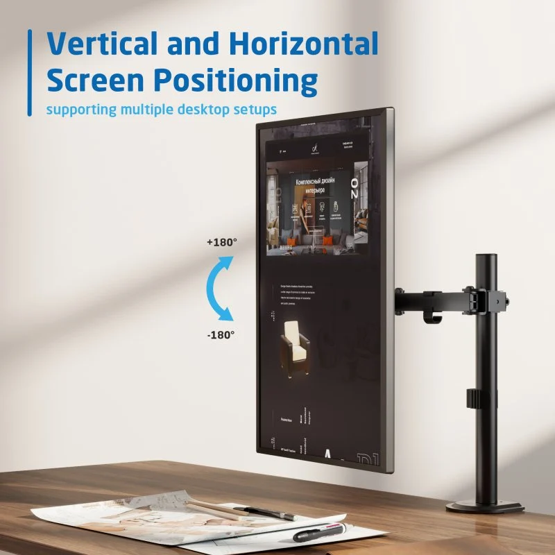Detalle de Ewent EW1510 Soporte para monitor 32" VESA 100×100, 8 kg