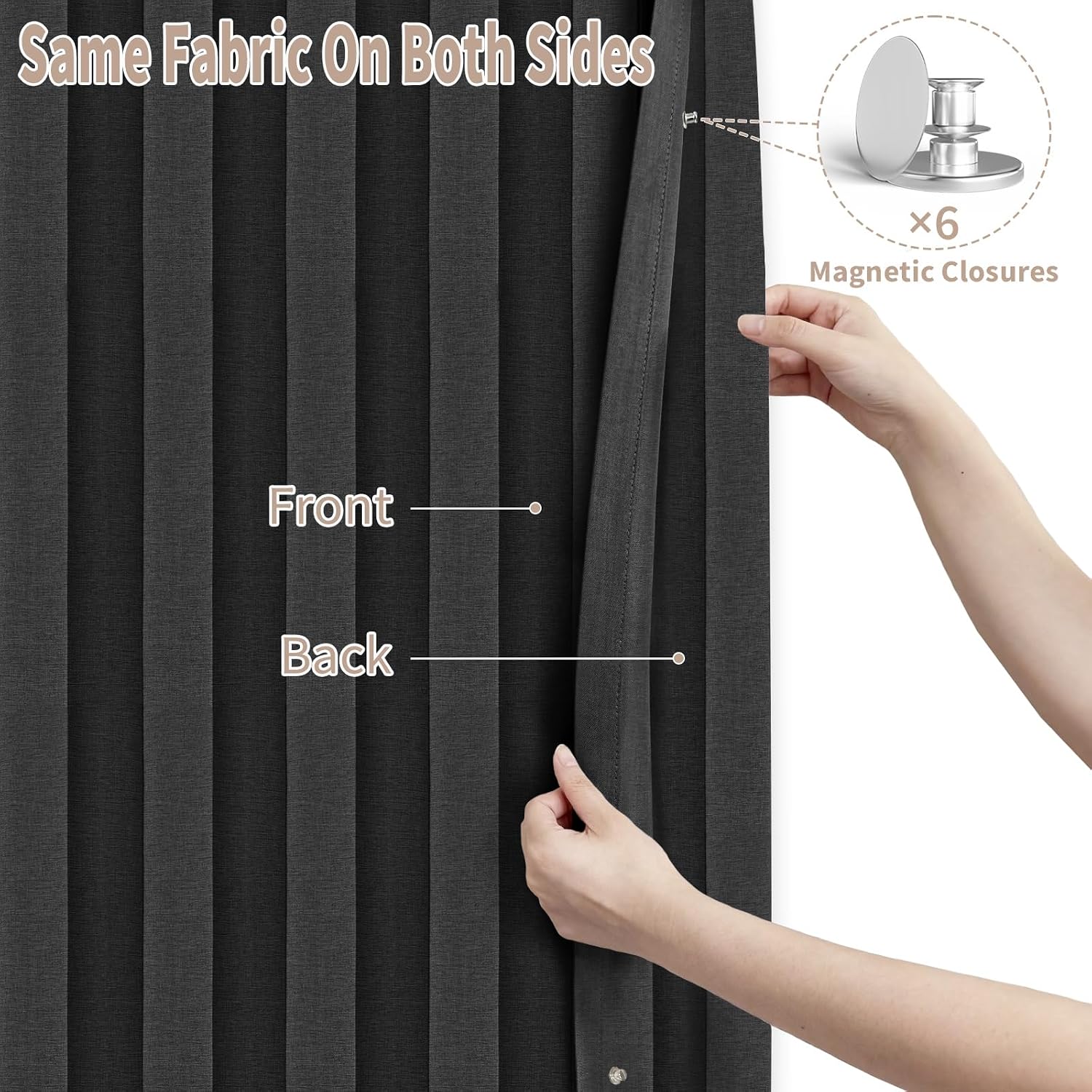 Detalle de Vatge Doorway Curtain, W52 x L78