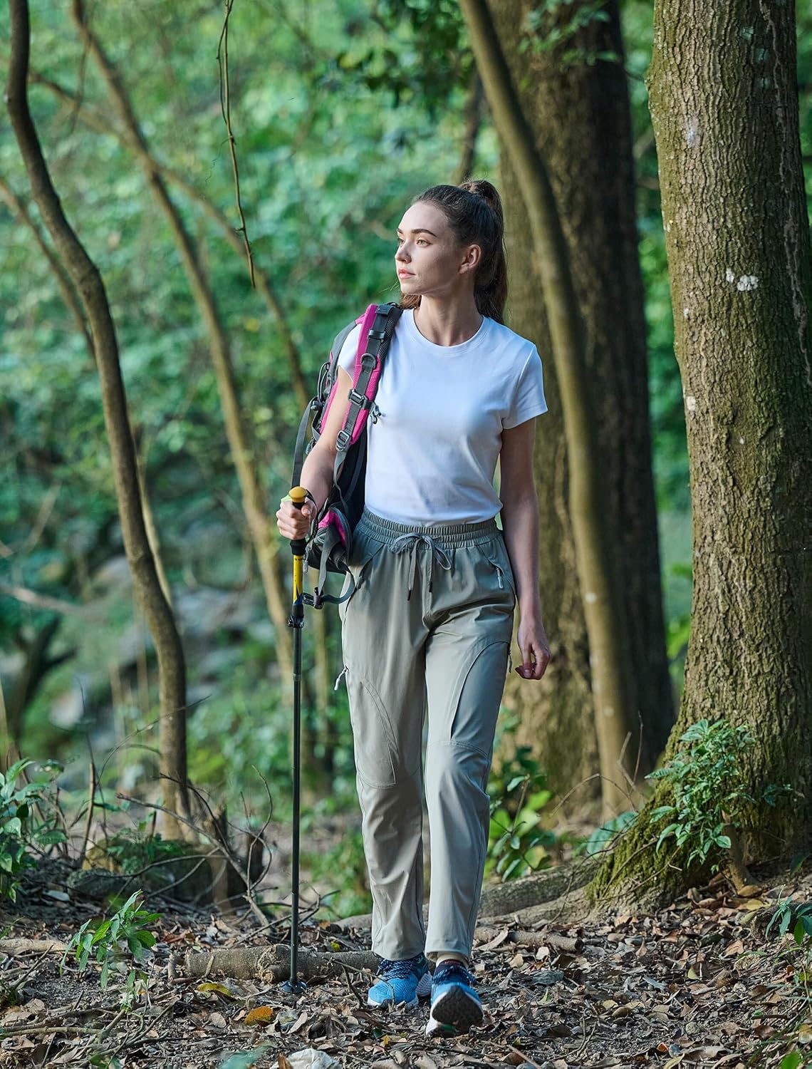 Thumbnail 3 de Hugut Women's Hiking Pants: Quick-Dry, Lightweight Cargo with UPF 50+ and Water-Resistant Pockets