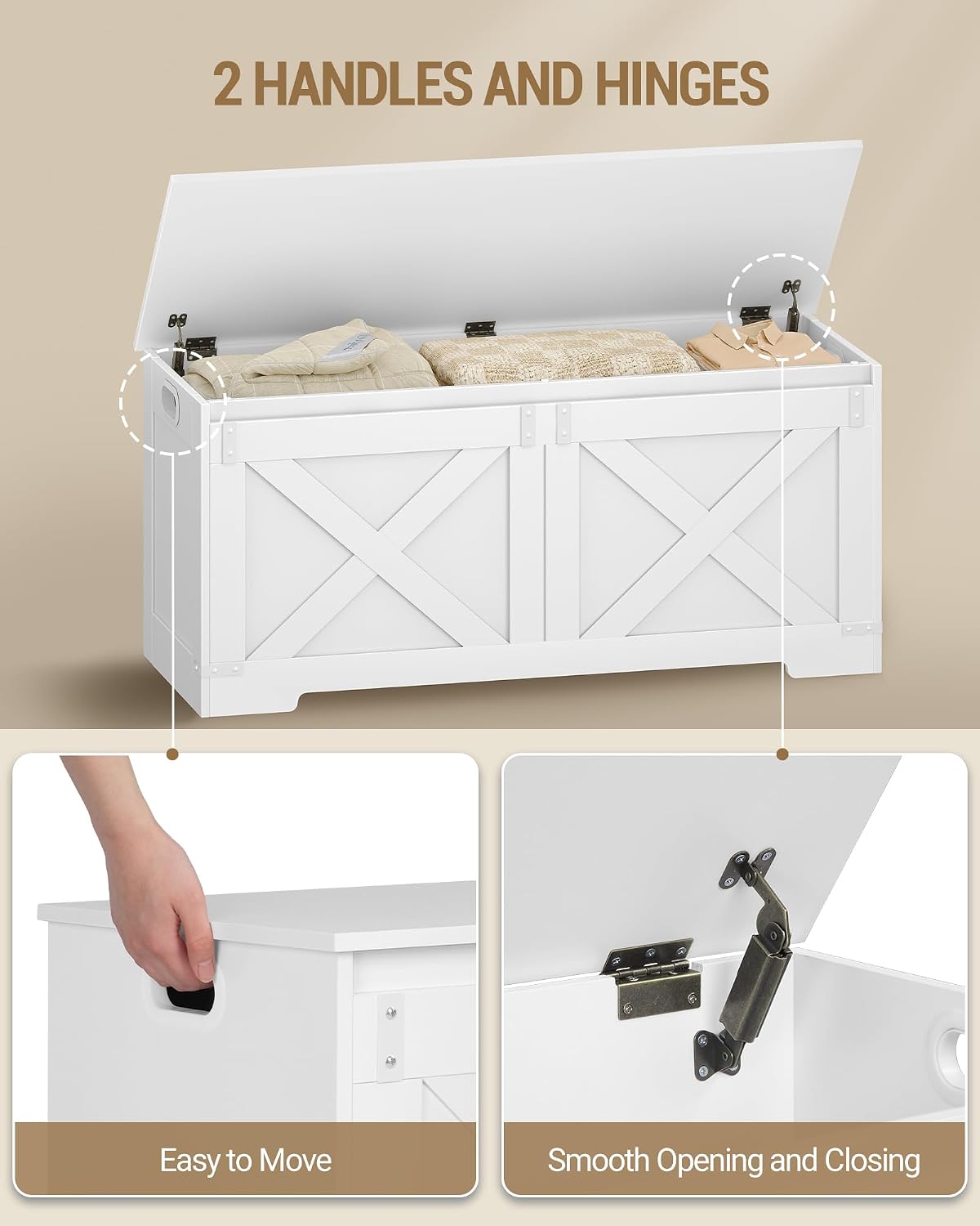 Detalle 2 de Hzuaneri SB10903X cassapanca 109 cm
