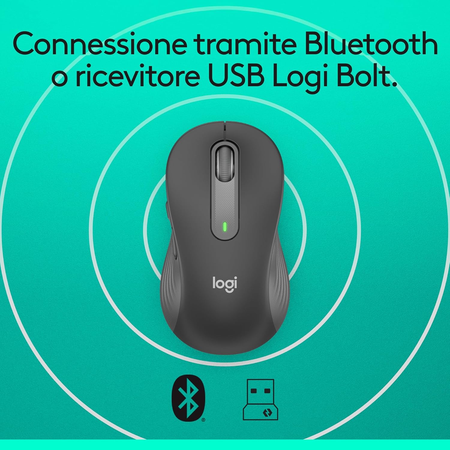 Thumbnail 6 de Logitech Signature M650 L mouse 2 anni 🖱
