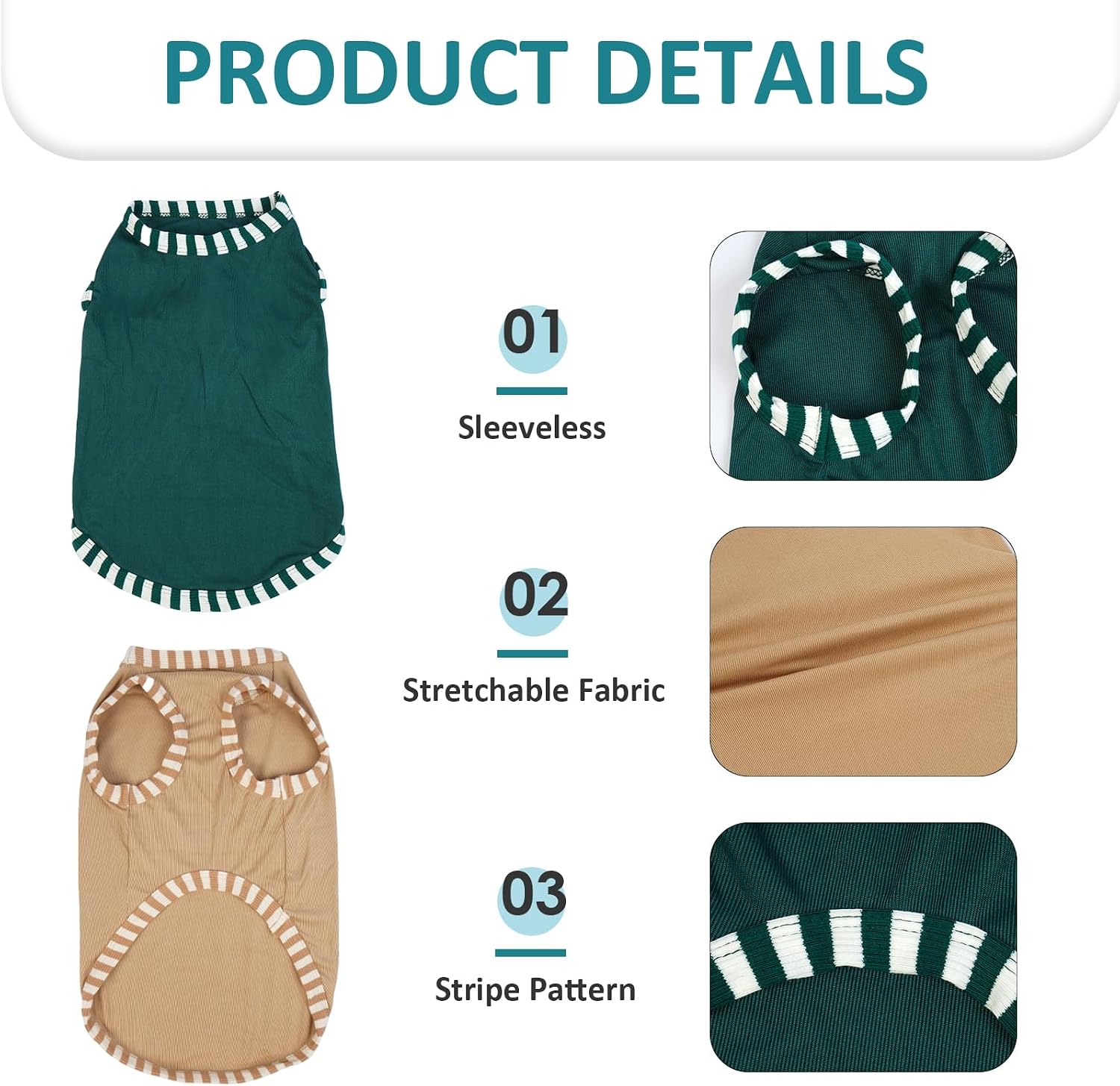 Detalle 2 de Katzinst Hundeshirt 2er Pack 4XL
