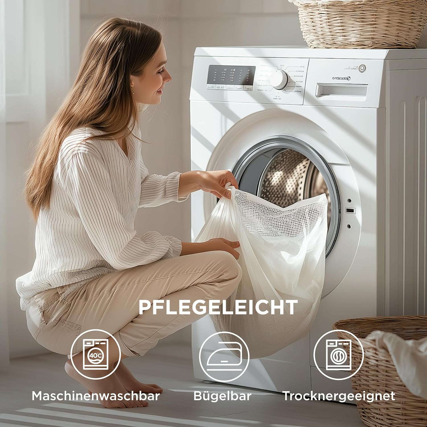 Thumbnail 6 de Bedsure Spannbettlaken 180x200 cm – OEKO-TEX Mikrofaser, 30 cm Tasche, atmungsaktiv und schnelltrocknend, Anthrazit