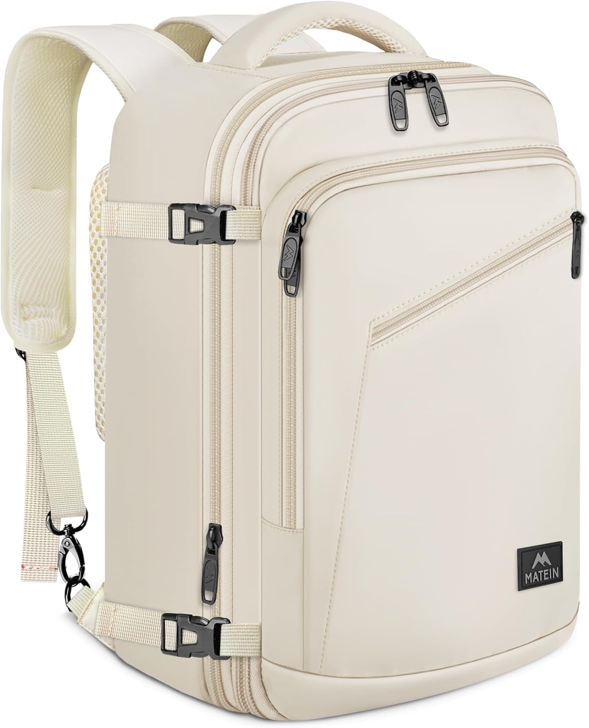 Detalle de MATEIN Bagages Cabine, Sac à Dos Homme Travail Travel Backpack – 40L, Gris