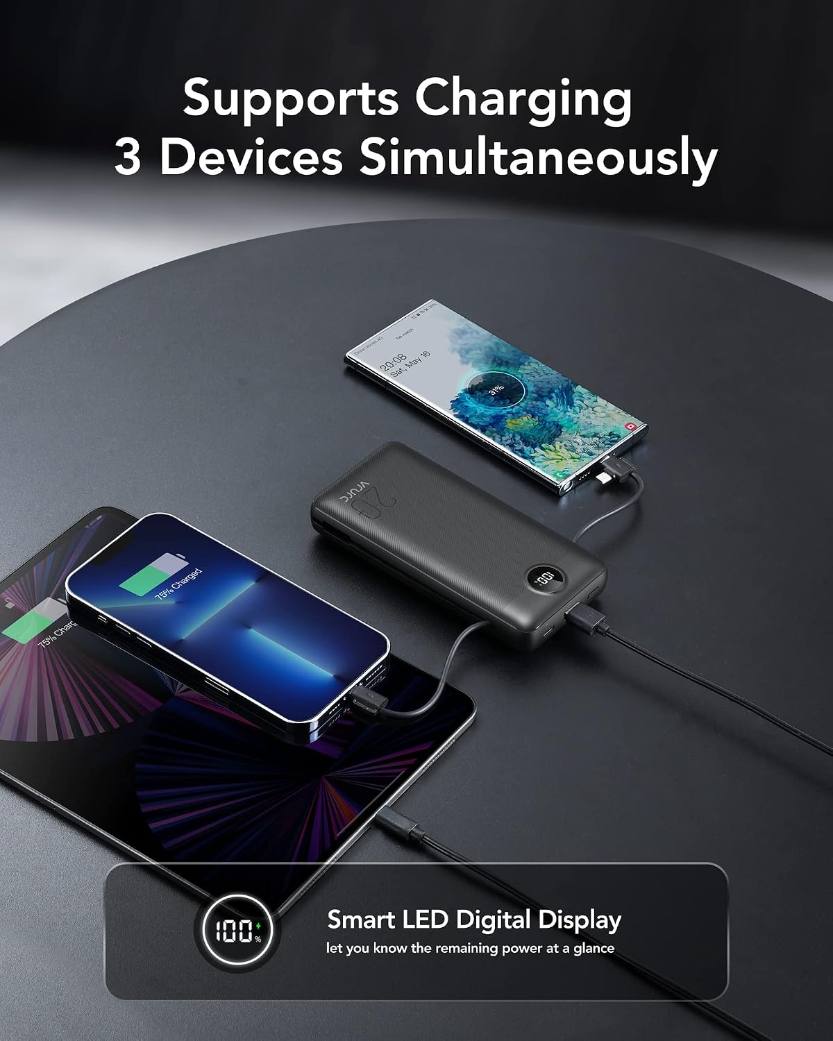 Thumbnail 6 de VRURC Portable Charger 20000mAh