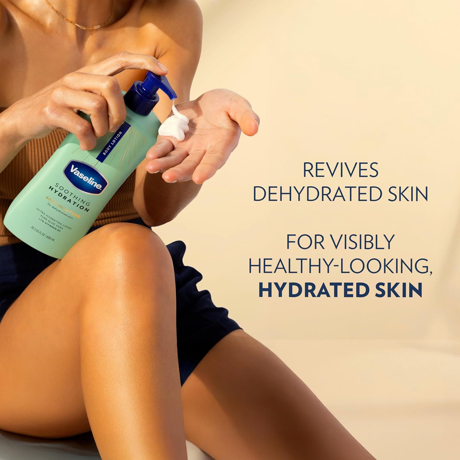 Thumbnail 5 de Vaseline Intensive Care Soothing Hydration Body Lotion, 20.3 oz (Pack of 3) for Dry Skin