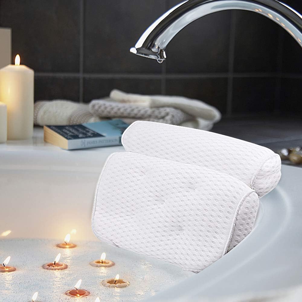 AmazeFan Bath Pillow 4D Air Mesh