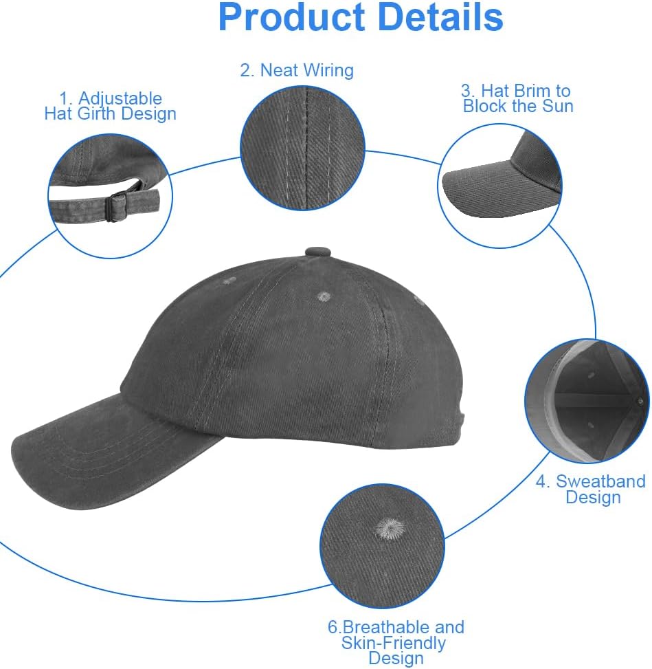 Detalle 2 de Berretto con Visiera Parasole Aomig Cappelli – Made in Cotone, regolabile, per uomo e donna