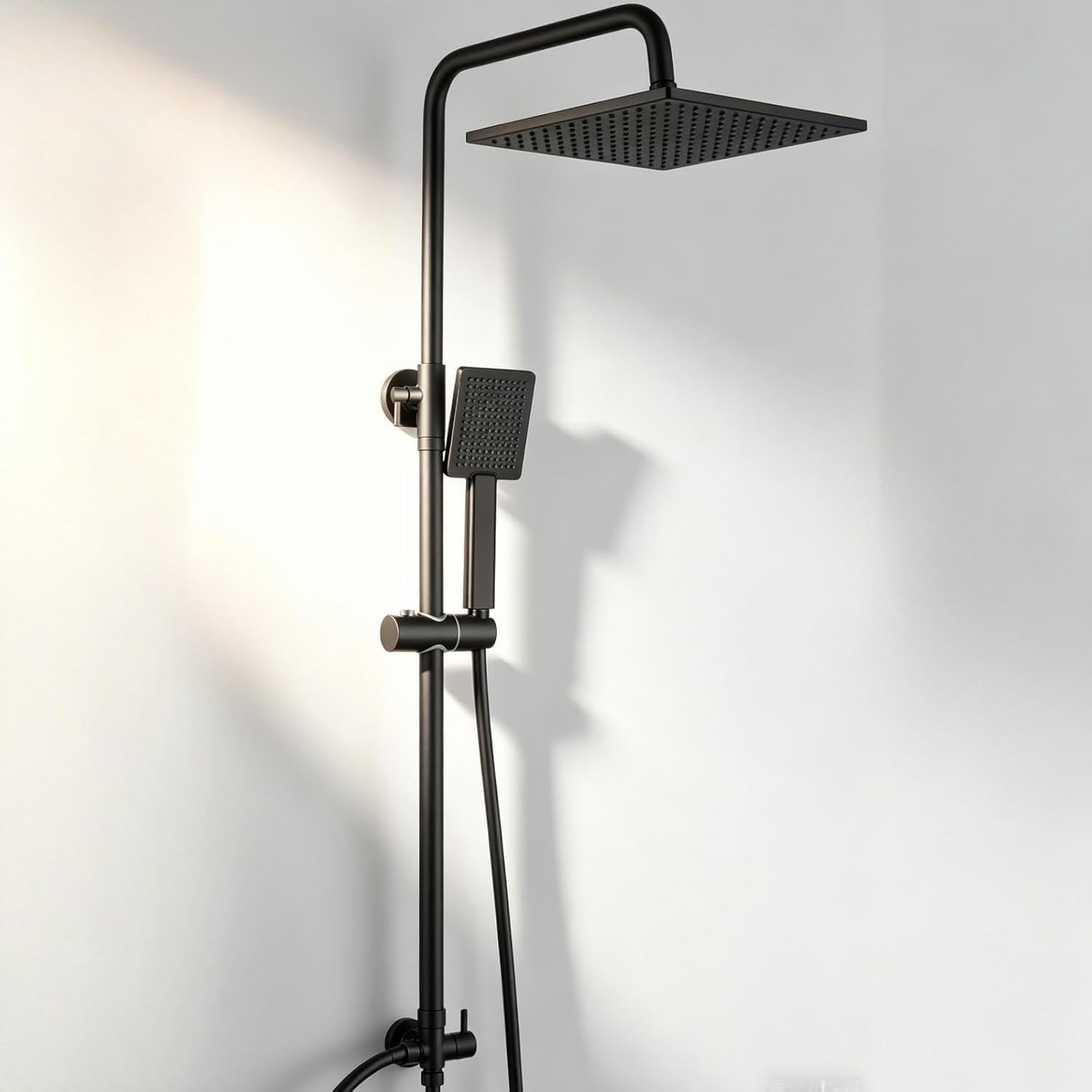 Detalle de DERW Adjustable Shower Riser Rail Kit 10