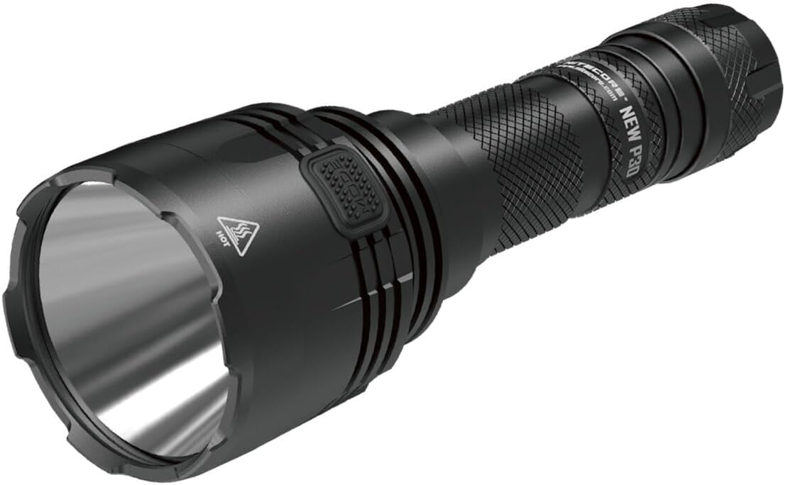Detalle 2 de Nitecore New P30 LED-zaklamp, oplaadbaar, aluminium, 1.000 lumen