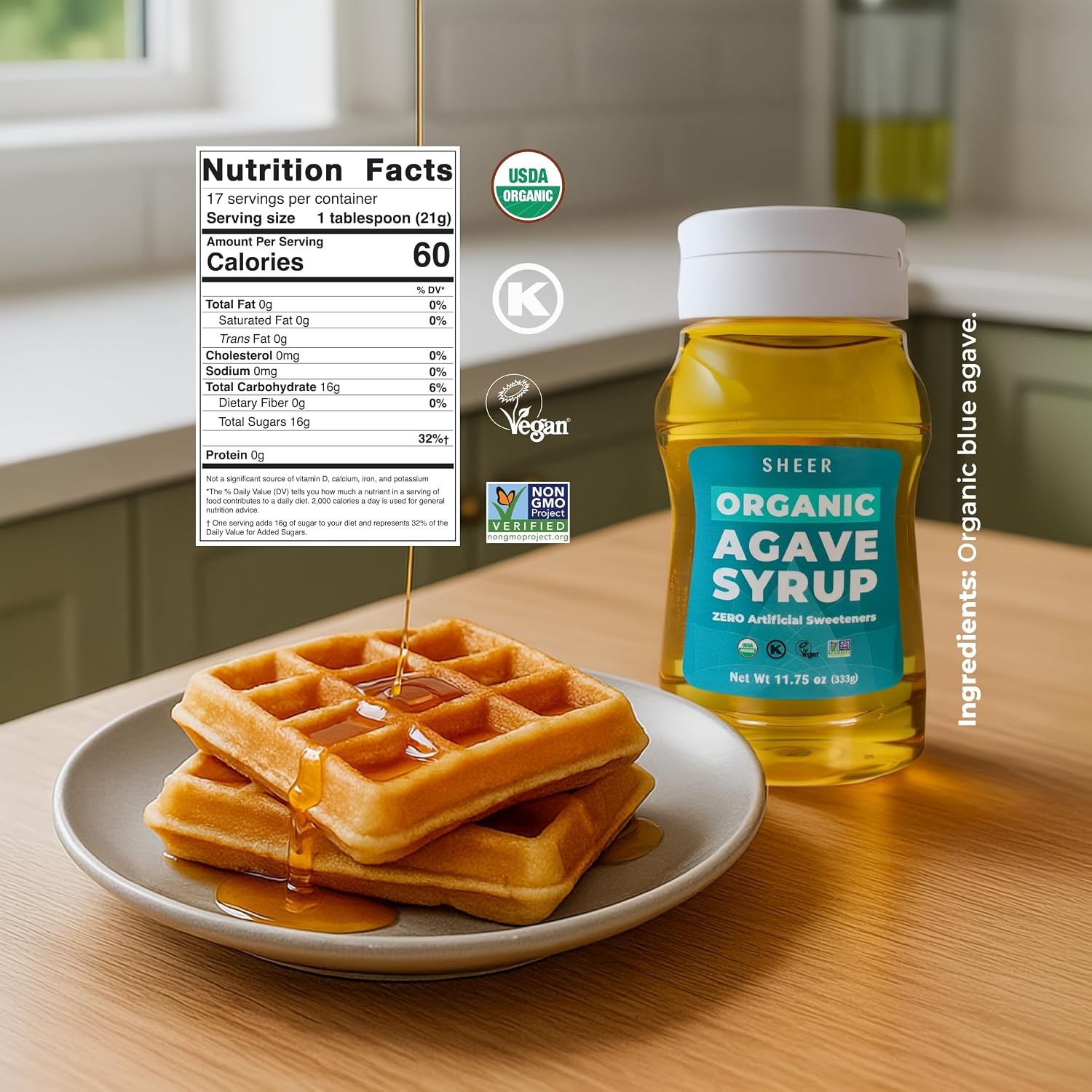 Detalle 2 de Sustainable Agave Co Organic Agave Syrup