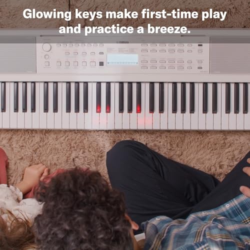 Thumbnail 1 de YAMAHA EZ-310 Clavier Portable Blanc
