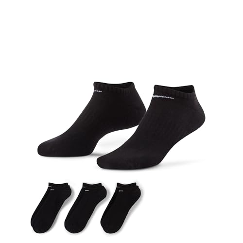 Thumbnail 2 de Nike Unisex Everyday Cush Ns 3pr Socks – Black/White, Size L (UK)