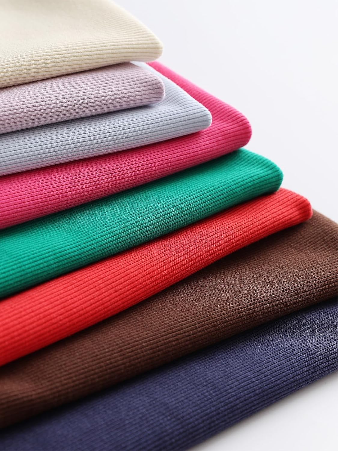 Thumbnail 6 de ANRABESS Ribbed Slim Crewneck Tee XS-3XL