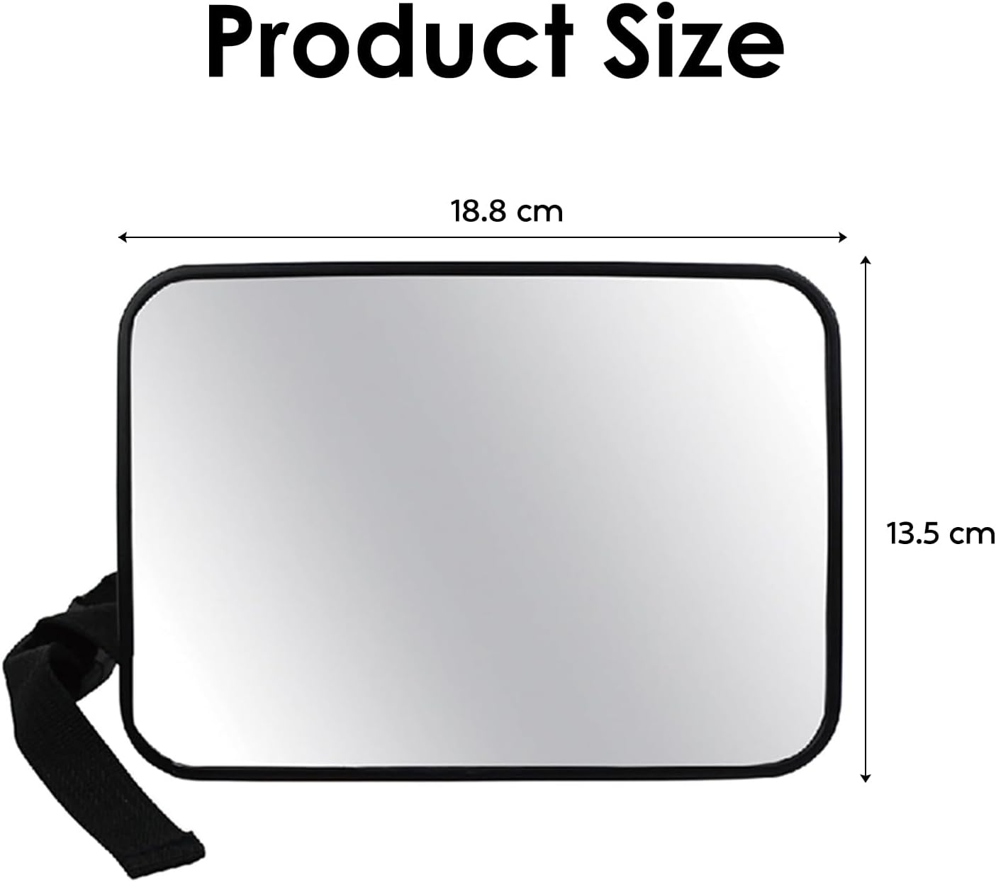 Thumbnail 1 de Baby Car Seat Mirror – Wide-Angle Rear View Mirror for Car Back Seat