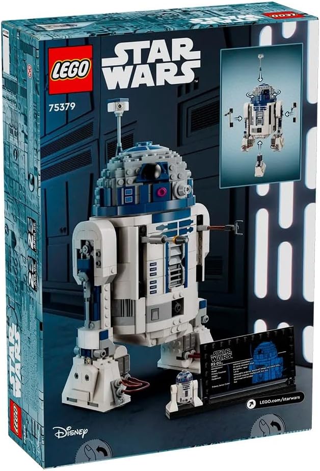 Thumbnail 5 de LEGO Star Wars 75379 R2-D2 Building Toy – Play and Display Droid Figure with Rotating Head, Periscope & Tools