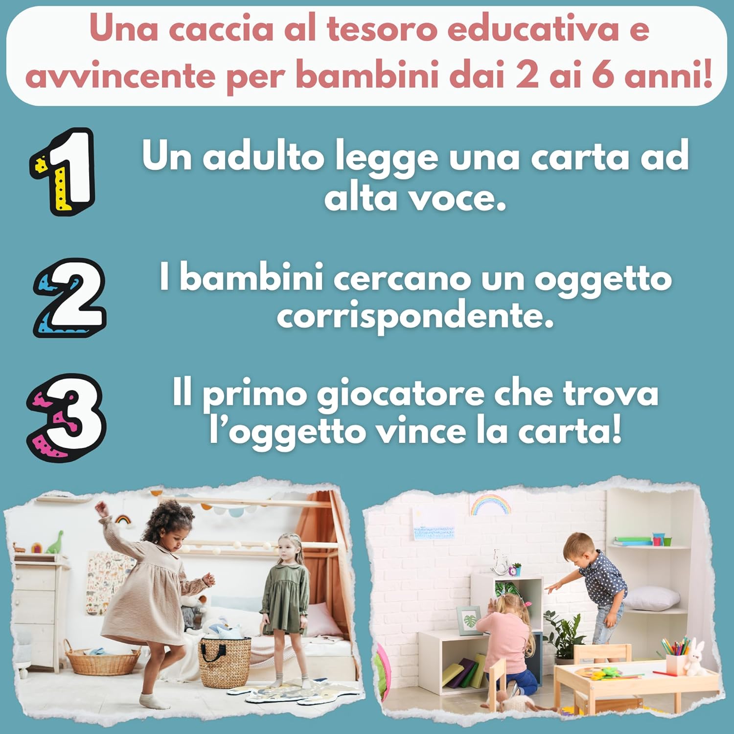 Thumbnail 1 de Trova-Mi! In Casa gioco educativo per bambini 2-6