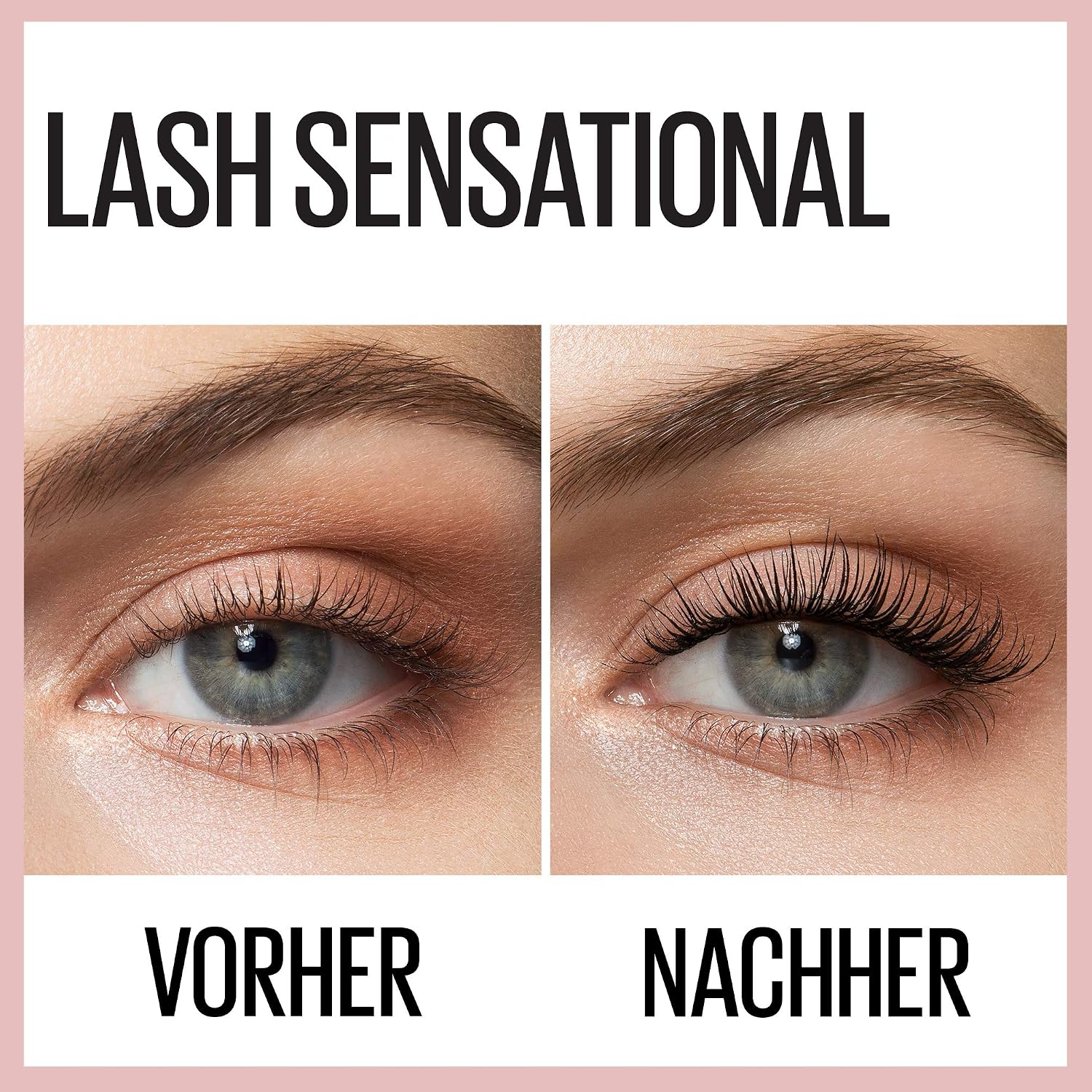 Detalle 2 de Maybelline New York Lash Sensational Mascara – Volumen & Definition, Very Black, 9,5 ml