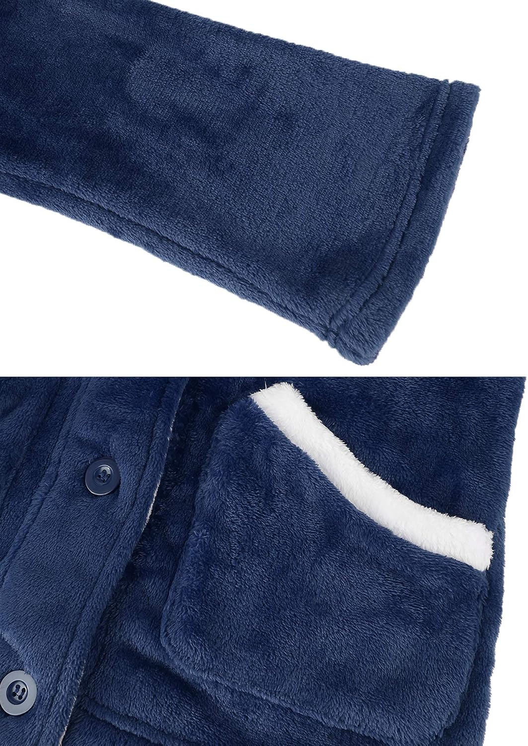 Thumbnail 6 de iClosam Pyjama Hiver Chaud Femme S-XXL