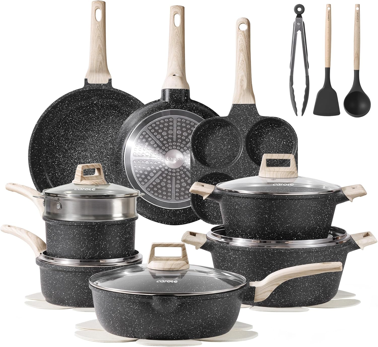 Detalle de CAROTE 21-Piece Cookware Set