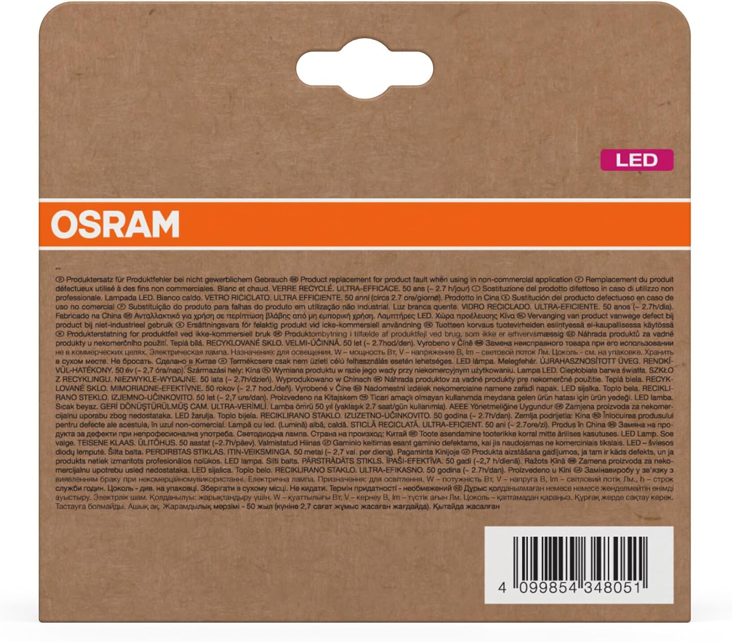Thumbnail 2 de Osram LED LAMPS ENERGY CLASS A 7,2 W in A-Form
