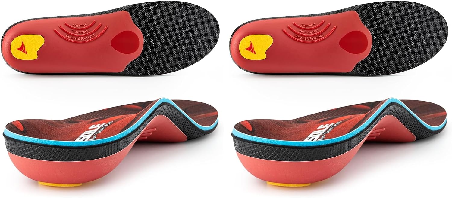 Detalle de VALsole Orthotic Insole UK 9 (28 cm) for Plantar Fasciitis