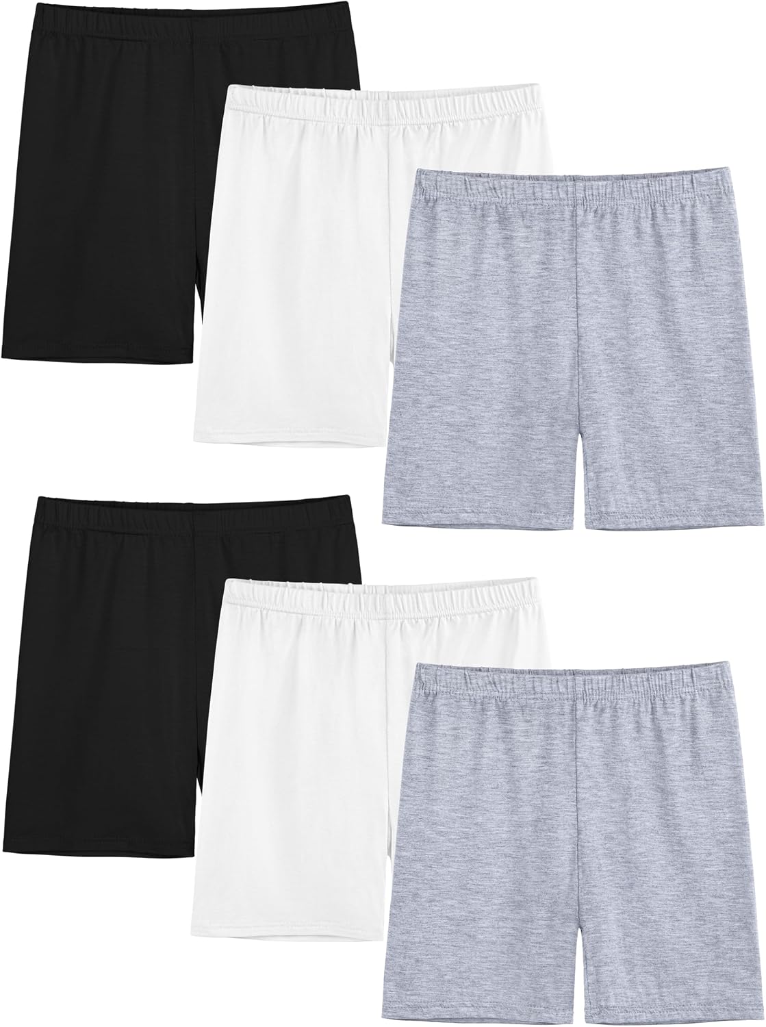 Thumbnail 5 de FEOEOR 6 Pack Girls Bike Shorts 6-Pack