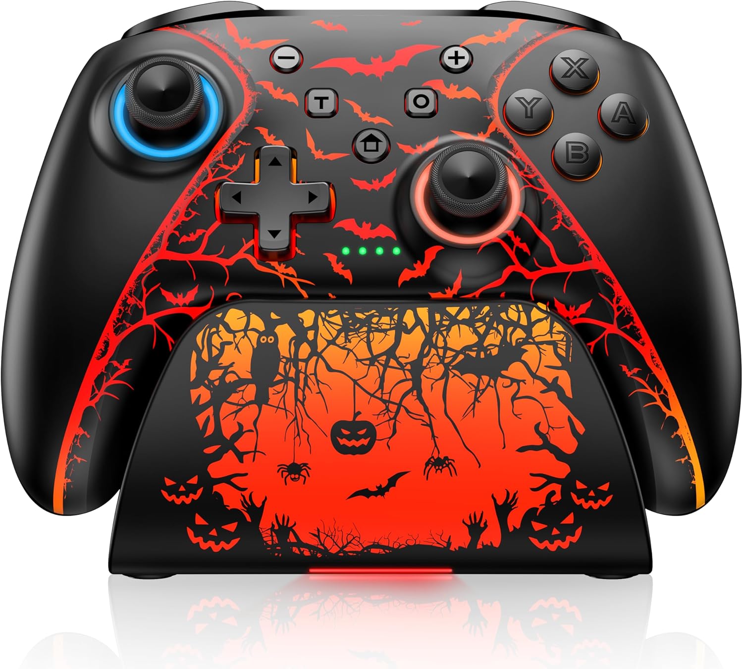 Detalle de Fanxieast Stylish Wireless Bluetooth Switch 2 controller 1000mAh