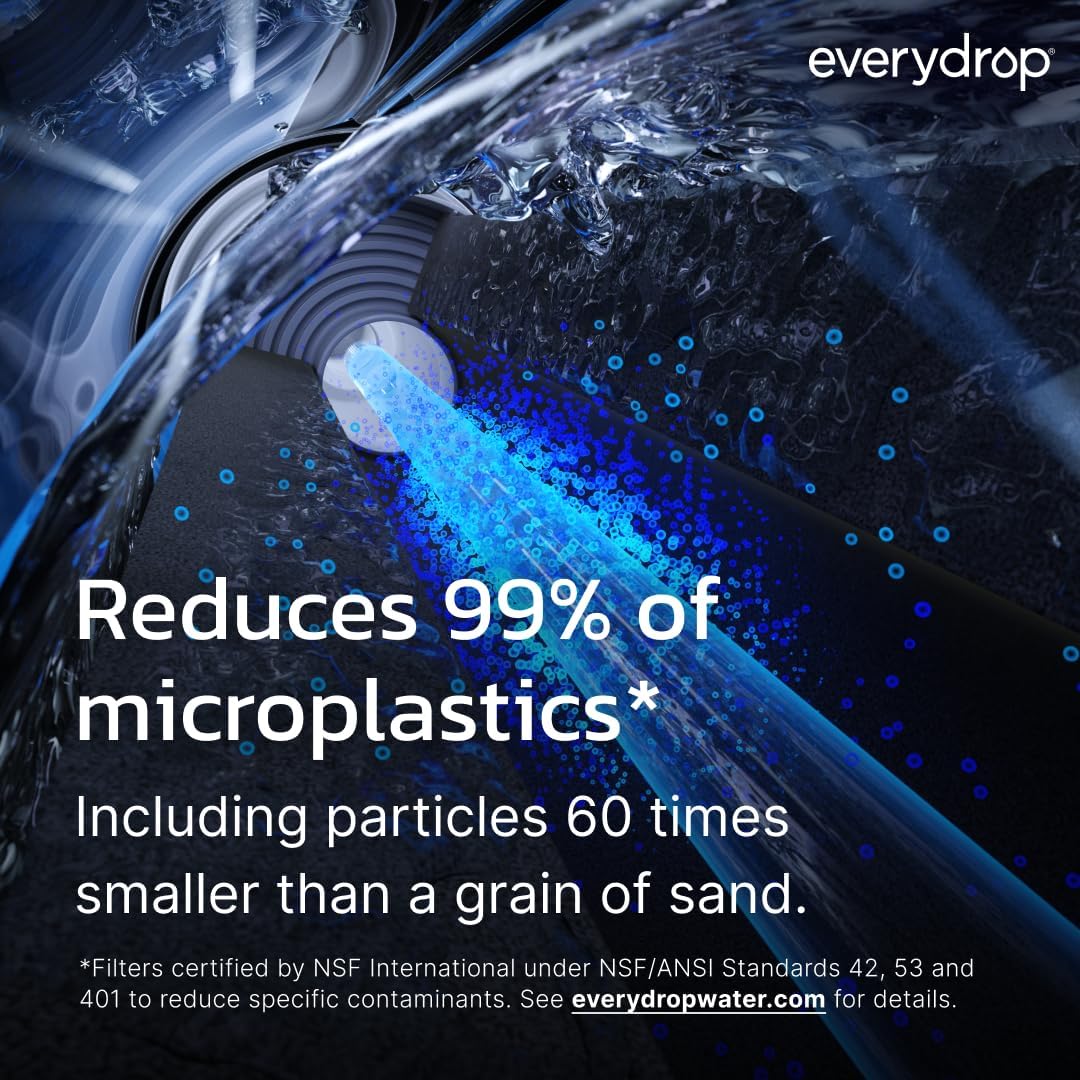 Detalle 2 de everydrop by Whirlpool Ice and Water Refrigerator Filter 1, EDR1RXD1