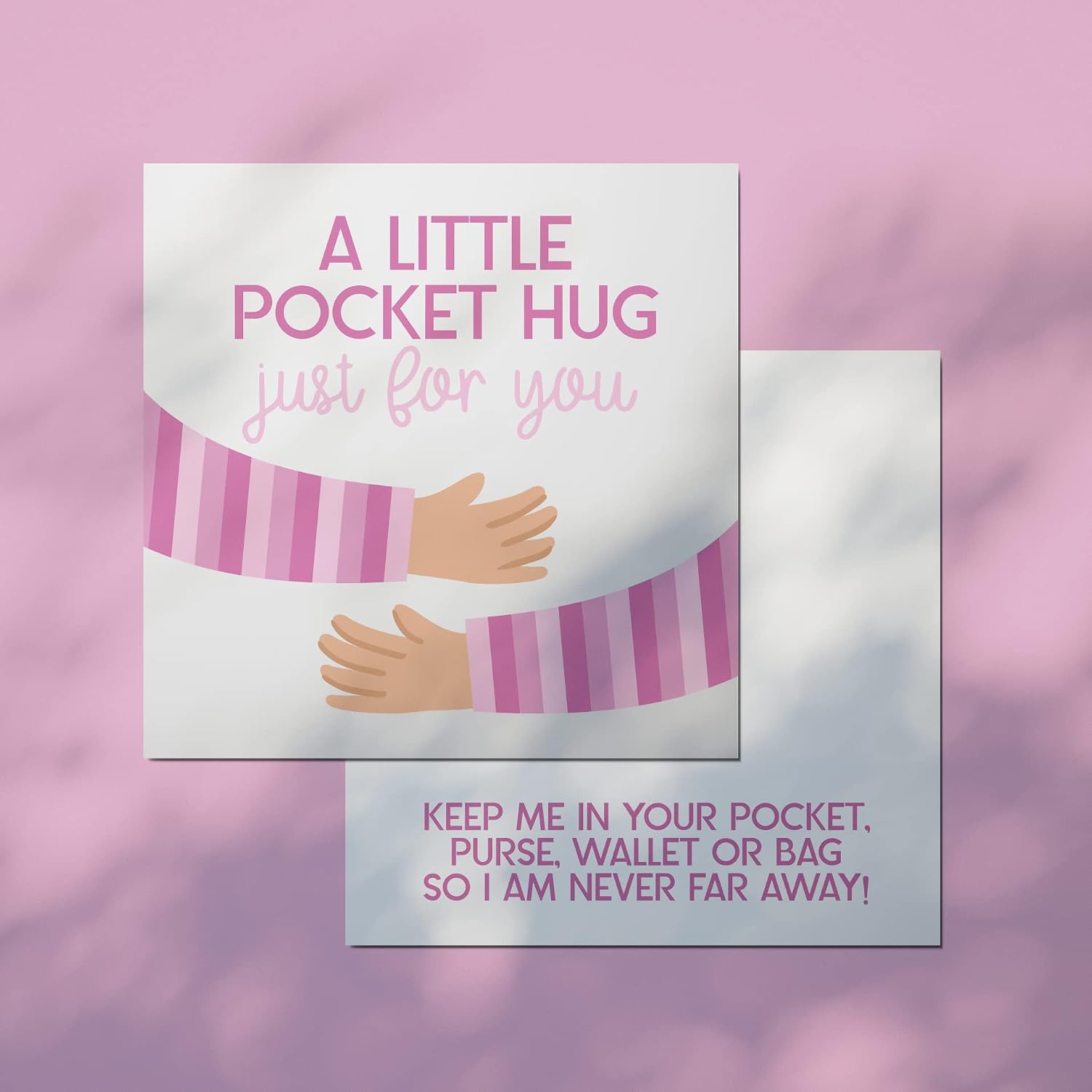 Thumbnail 3 de Little Pocket Hug: Just For You Wooden Heart Token with Positive Affirmations