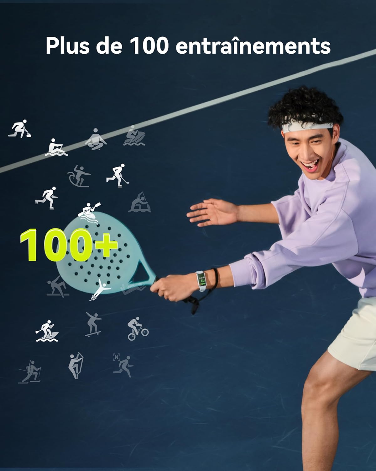 Thumbnail 4 de Huawei Band 11 Pro — Montre connectée fine, écran AMOLED 1,62'' et GNSS précis