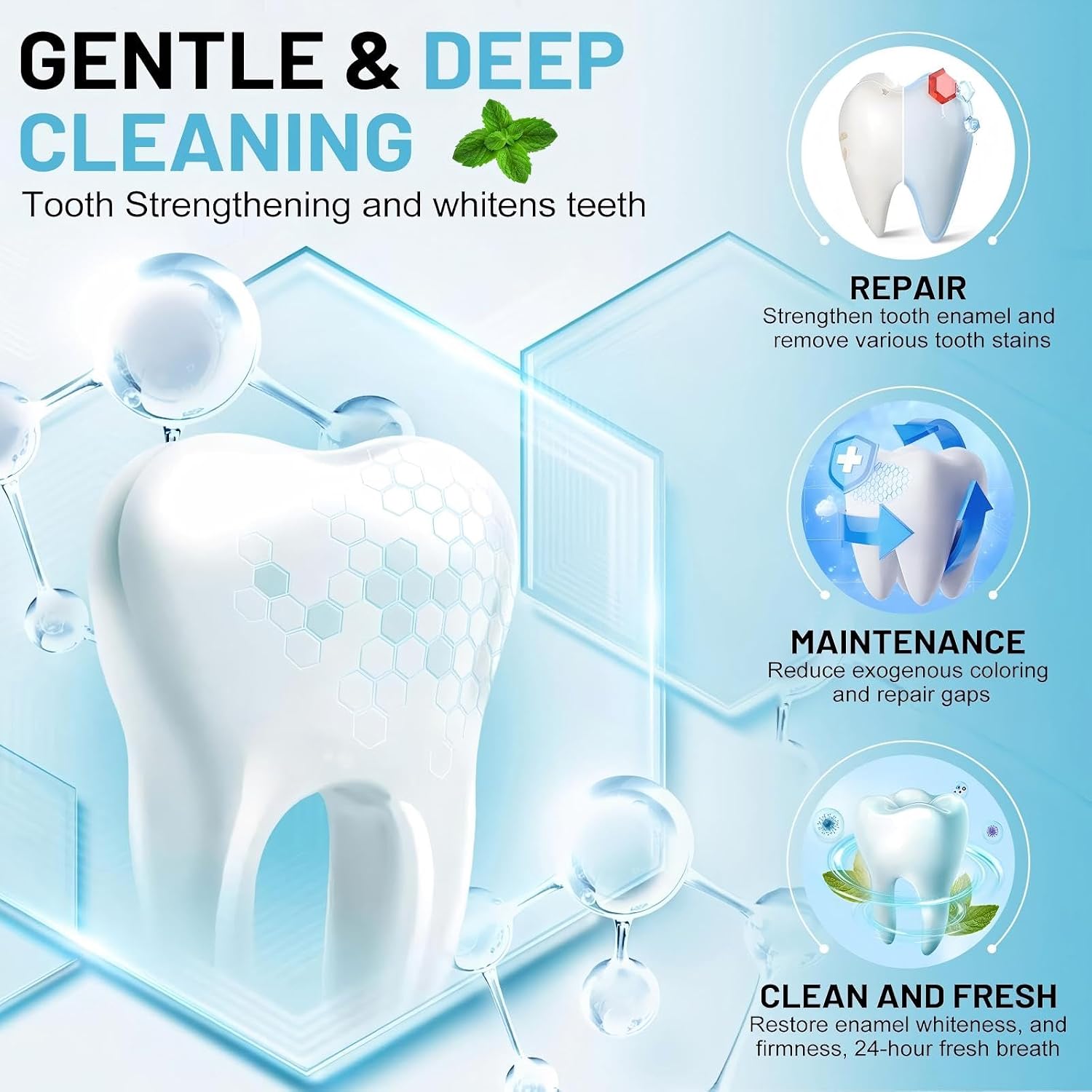 Thumbnail 4 de 7.5% Hydroxyapatite toothpaste for enamel care