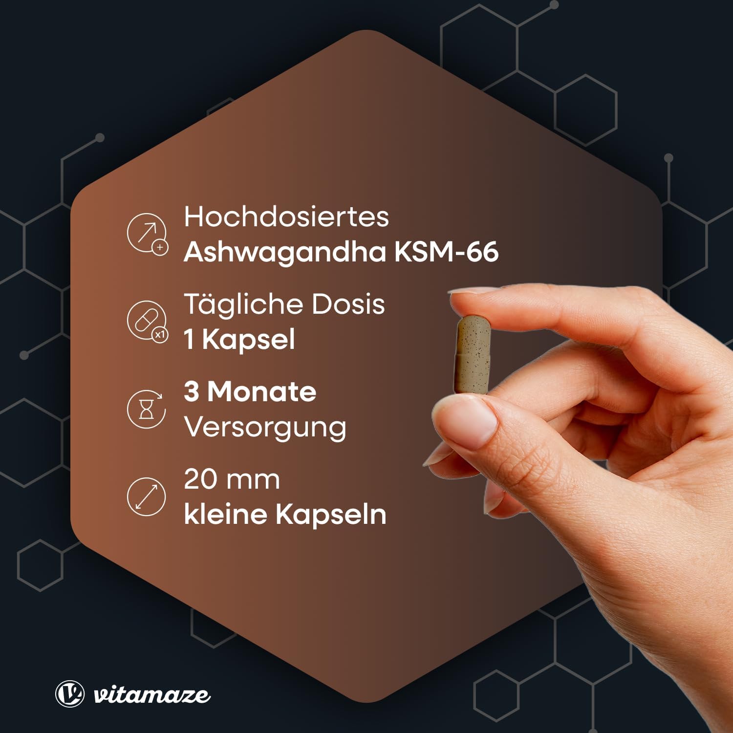 Thumbnail 1 de Ashwagandha KSM-66 organisch 9.000 mg