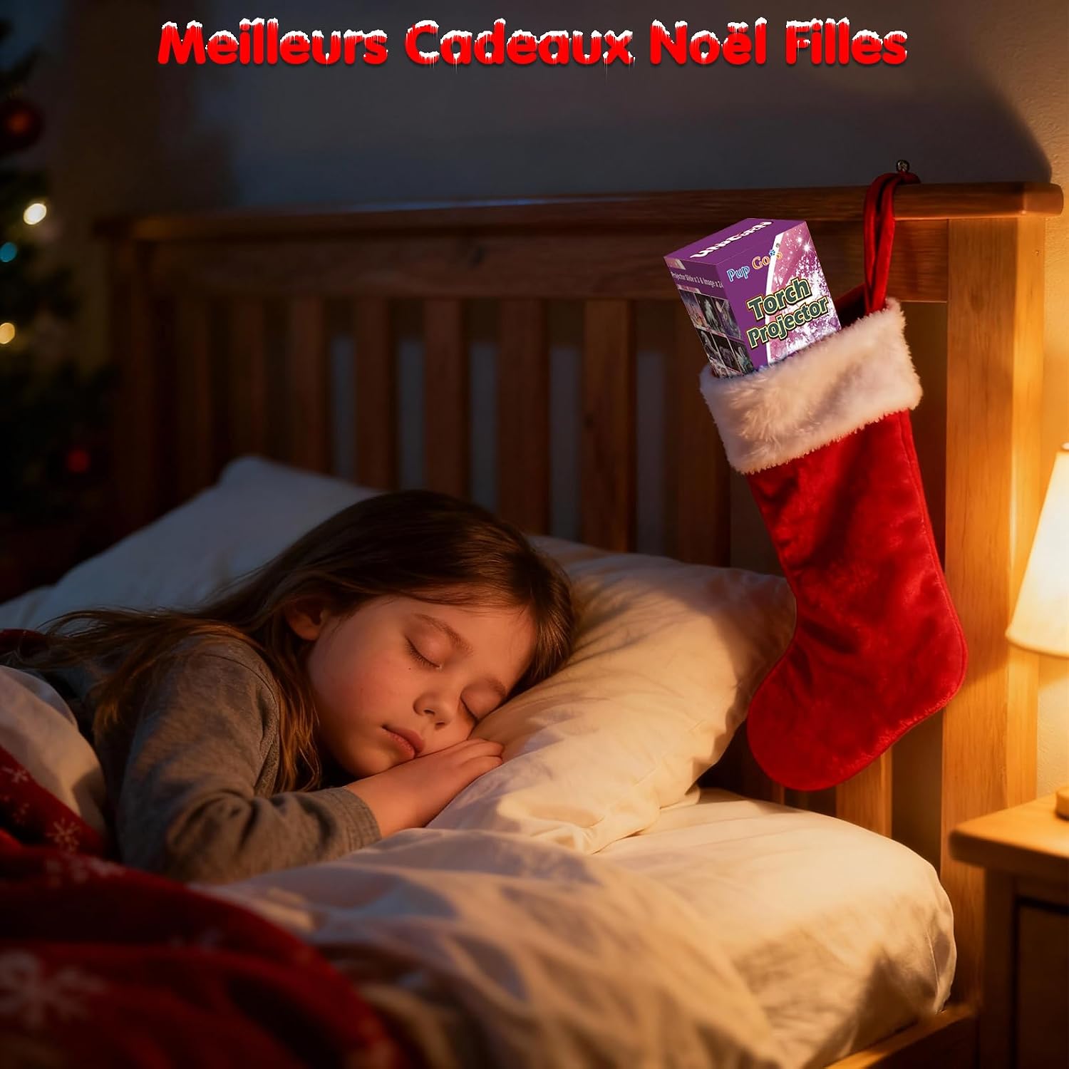 Detalle 2 de Pup Go Lampe torche projecteur licorne pour enfant dès 3 ans – veilleuse à images et 3 disques (24 images)