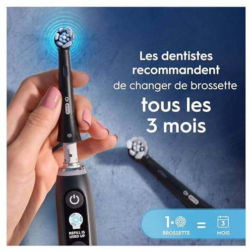 Thumbnail 3 de Oral-B Brossettes de Rechange Ultimate Clean — lot de 4 Noires pour iO