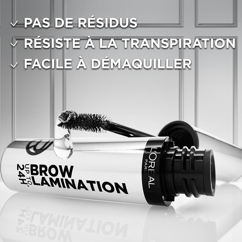 Detalle de L’Oréal Paris Brow Lamination - Fixateur Sourcils Transparent 24h, 30 g