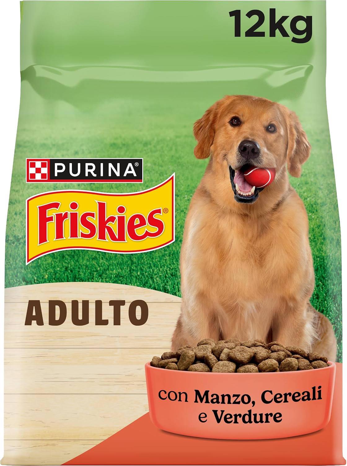 Detalle de Purina Friskies Crocchette Cane Adulto – Confezione da 12 kg