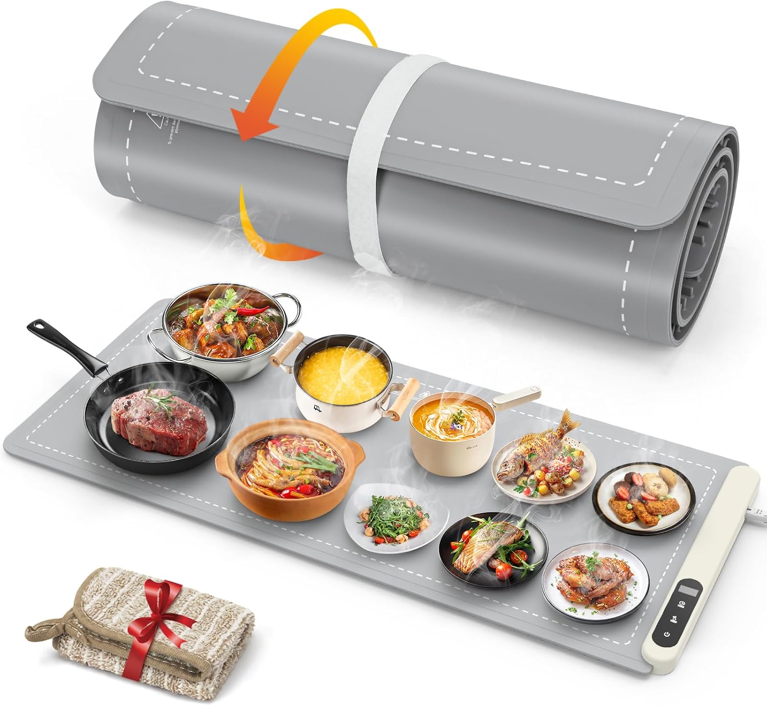 Detalle de FYY Food Warming Mat, 7 Temperature Levels