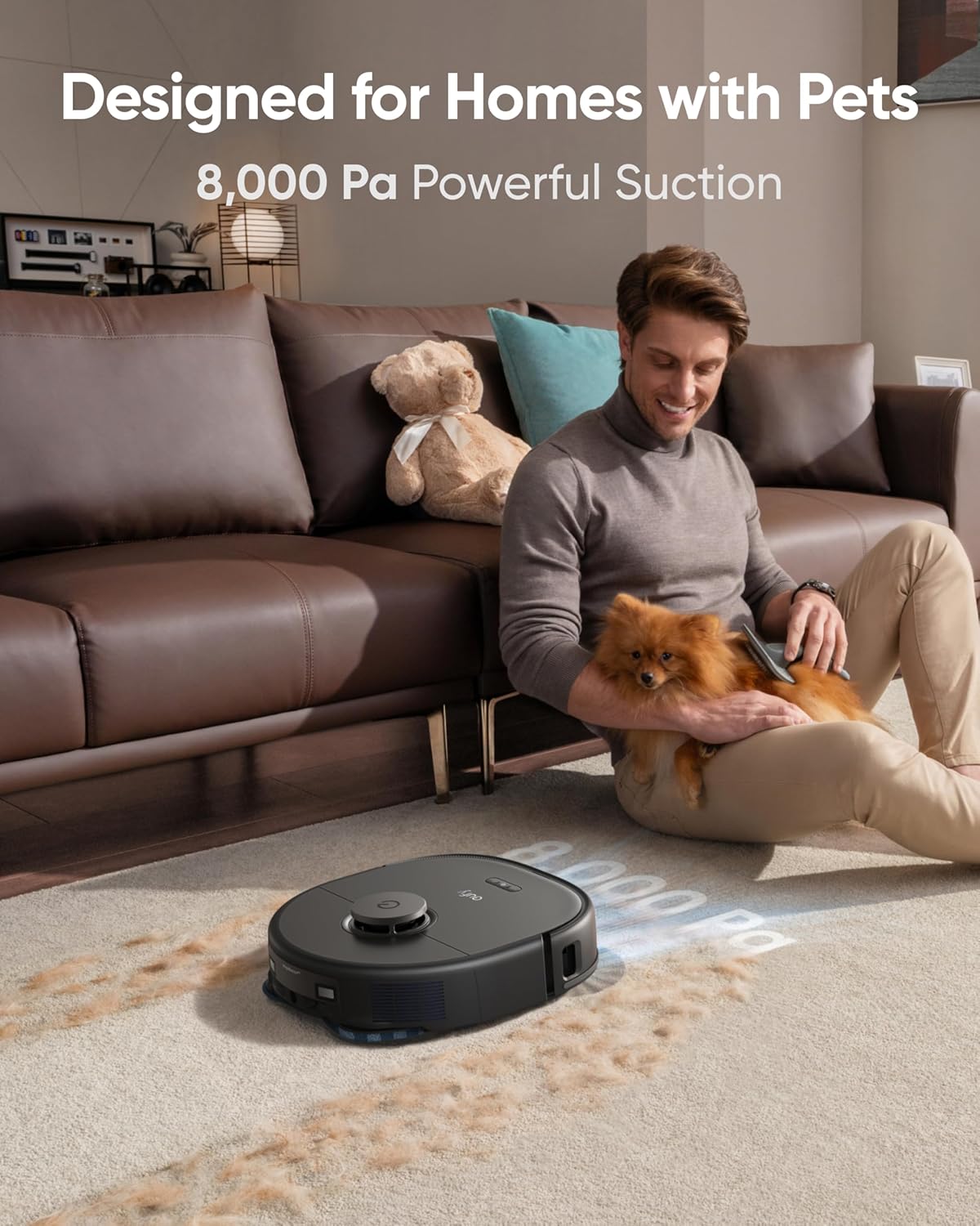 Thumbnail 4 de eufy X10 Pro Omni Robot Vacuum Cleaner 12 mm 🧹