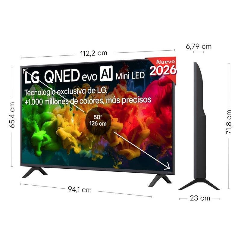 Detalle 2 de LG QNED80B6B 50QNED80B6B: TV MiniLED 50" 4K con WebOS y HDR10 Pro