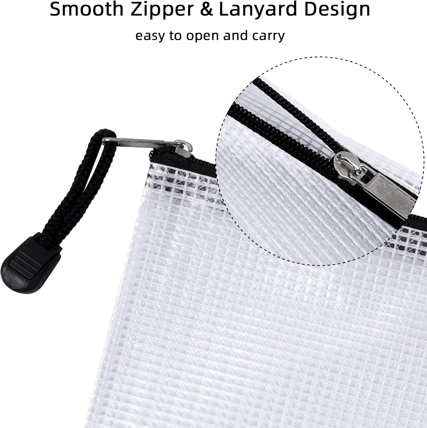 Thumbnail 2 de Plastic Wallets A4 Zip Folder 24 pack 📁