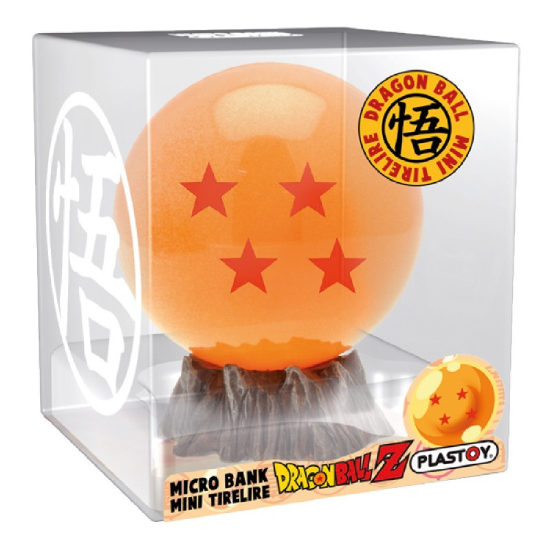 Detalle 2 de Plastoy Dragon Ball: Mini Hucha Bola de Dragón nº4, 10 cm