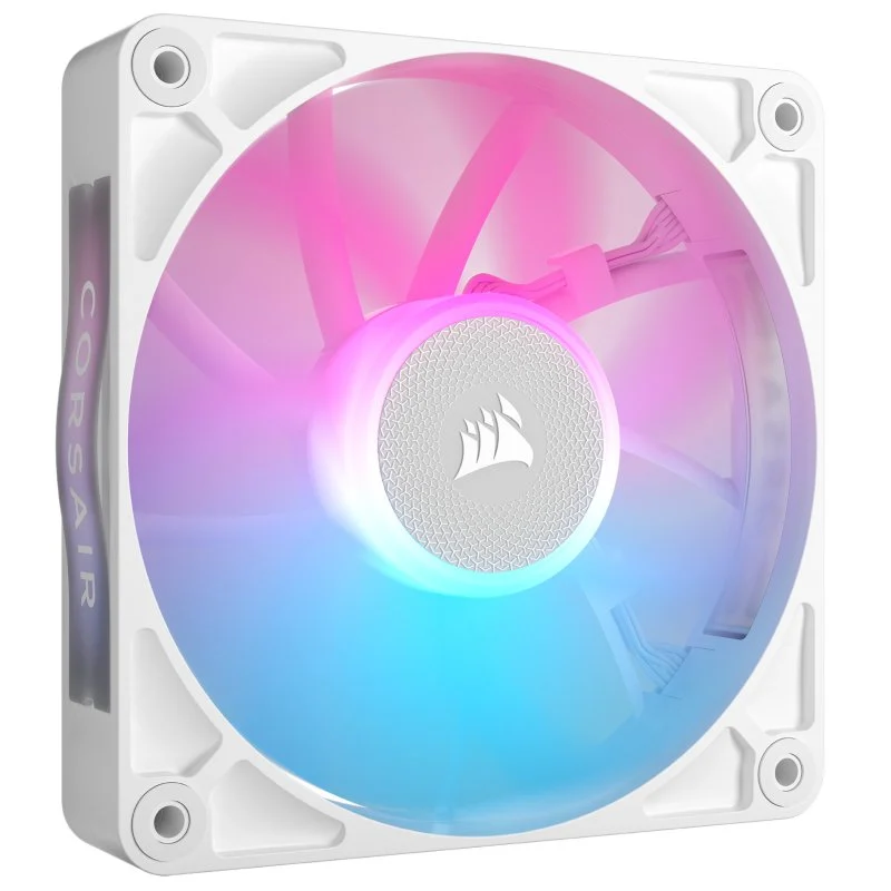 Detalle de Corsair iCUE LINK RX120 RGB Expansion Fan: ventilador suplementario PWM de 120 mm para iCUE LINK