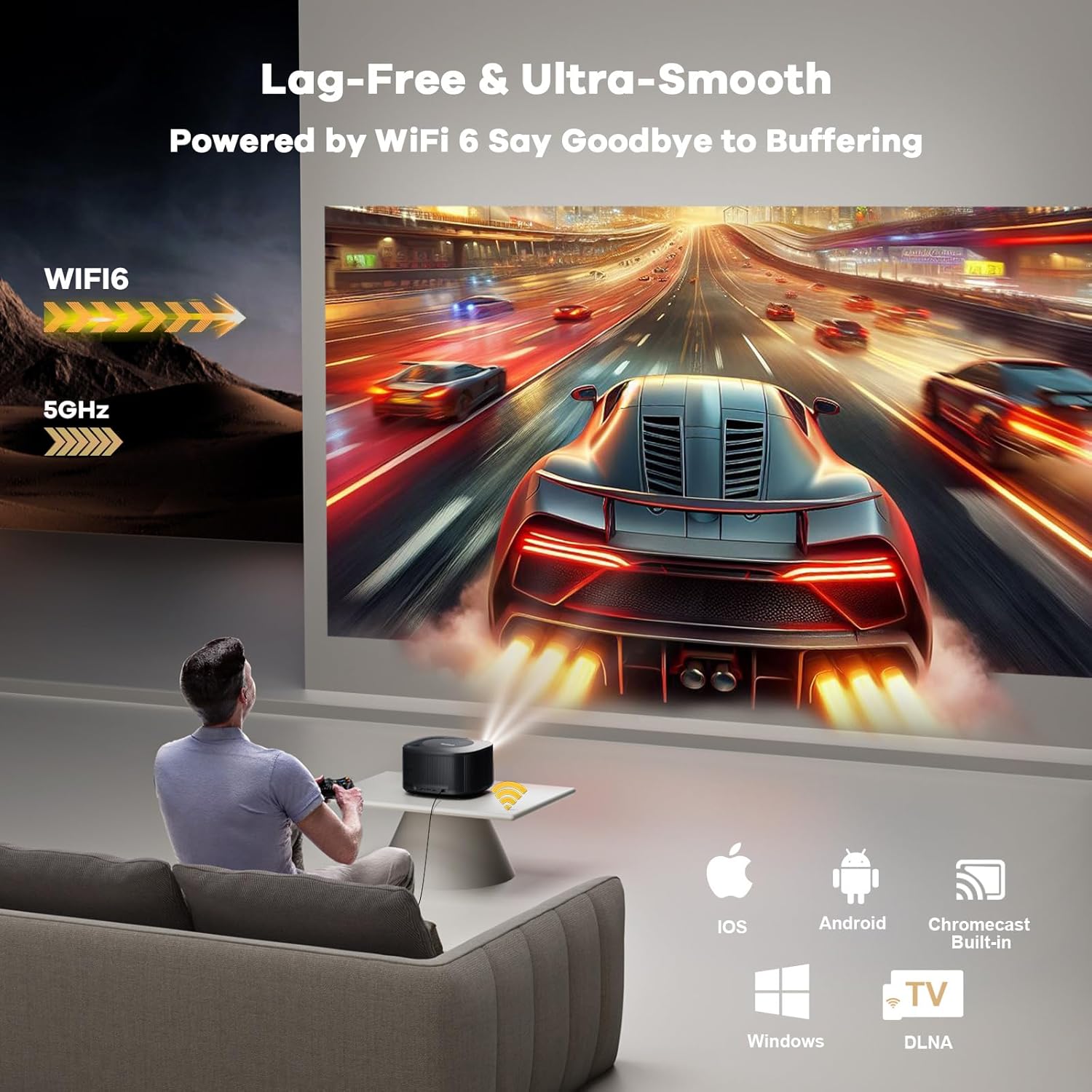 Thumbnail 6 de ONOAYO ONO5Pro 2.0 4K projector 3000 ANSI 📽