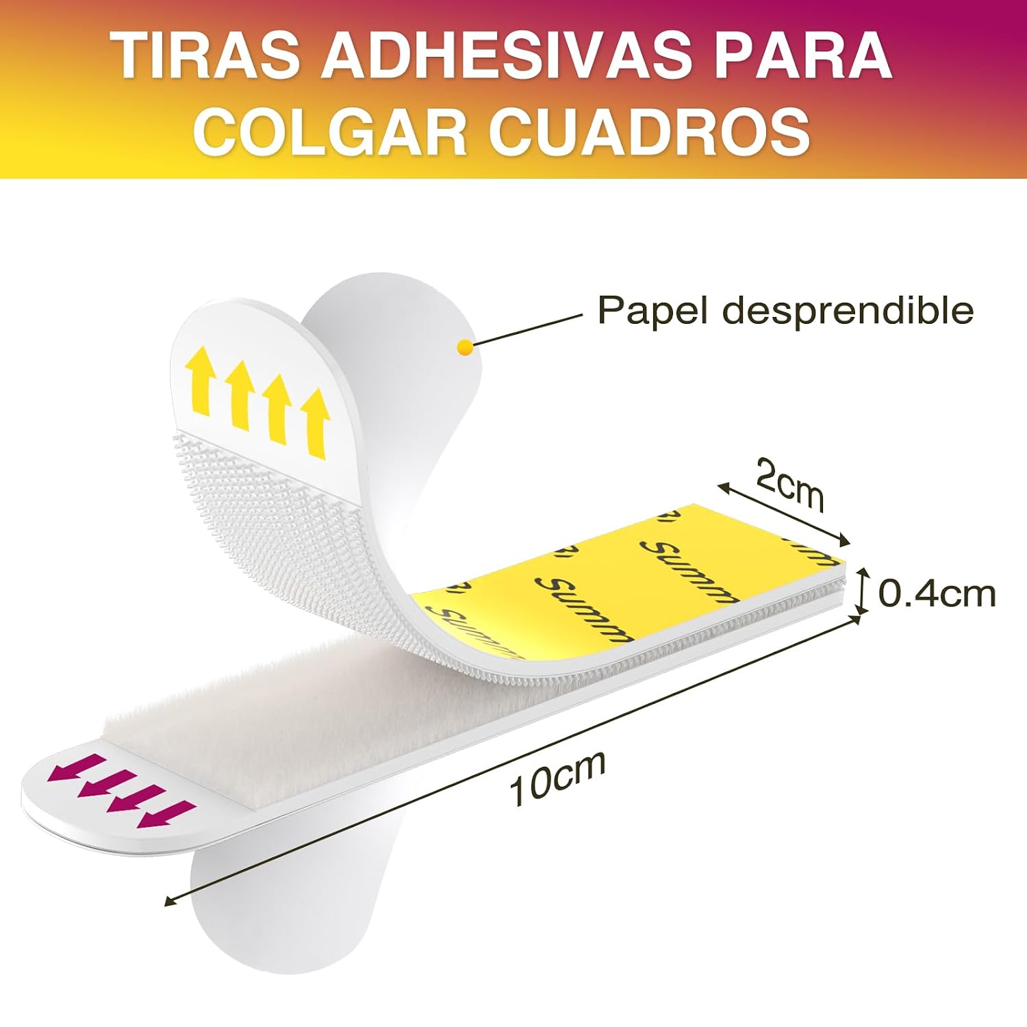 Thumbnail 5 de Summerbrite Tiras Adhesivas XL 25 pares
