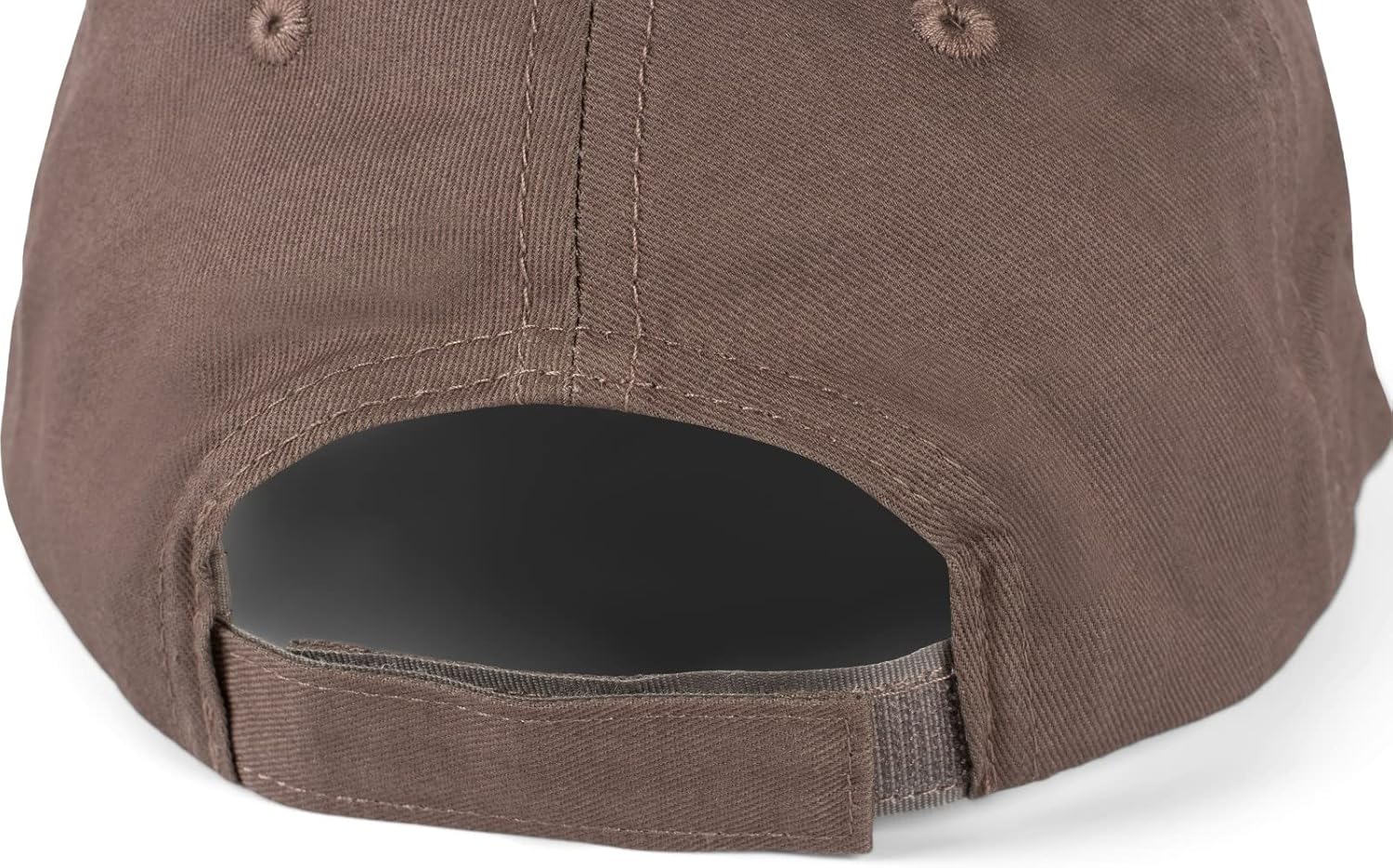 Thumbnail 1 de styleBREAKER Cappello da Baseball Unisex a 6 Pannelli in Cotone Brushato con Chiusura a Strappo