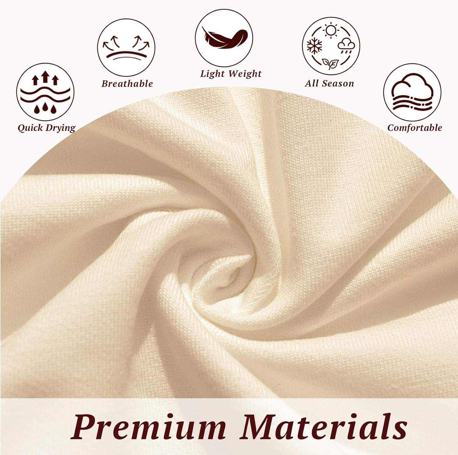 Thumbnail 5 de AWSOLAR 8 Pcs Headbands for Women's Hair – Elastic, Sweat-Wicking Sports Headbands